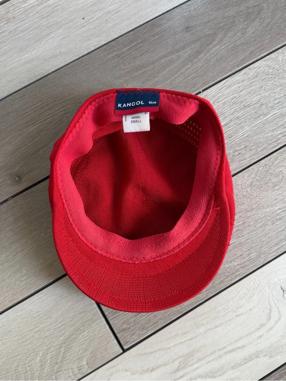 Kangol Tropic 504 Ventair hat in scarlet red